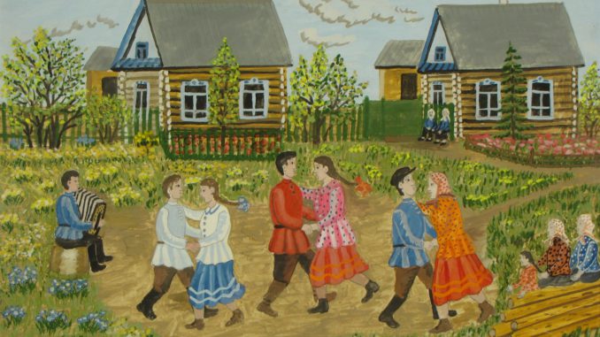 лето красное выставка наивной живописи