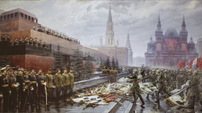 Триумф победившей Родины М.И. Хмелько Картина Триумф победившей Родины