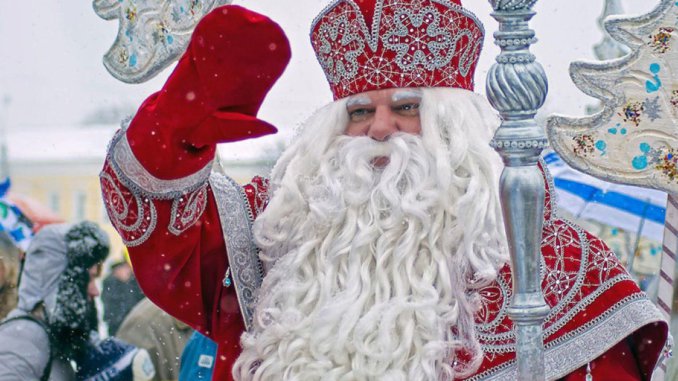 дед мороз пробег