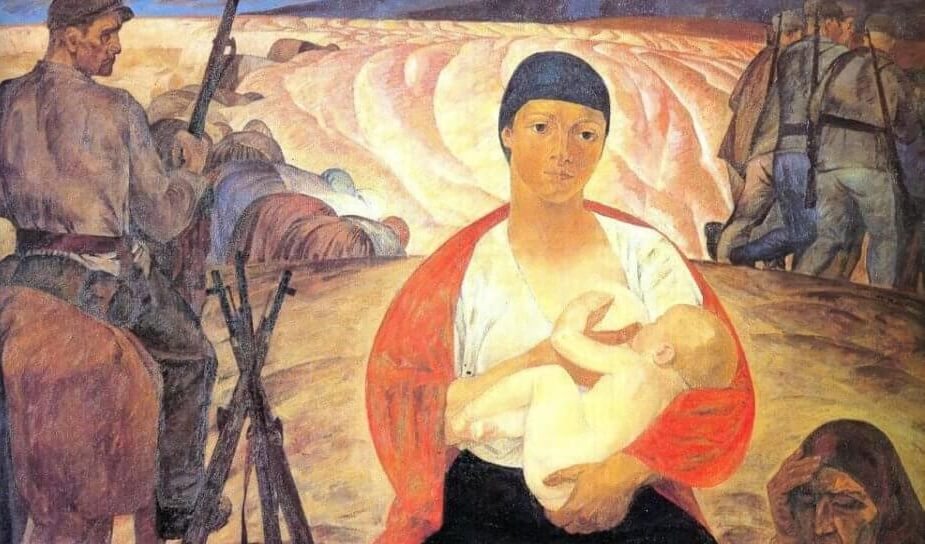 Партизанская мадонна картина