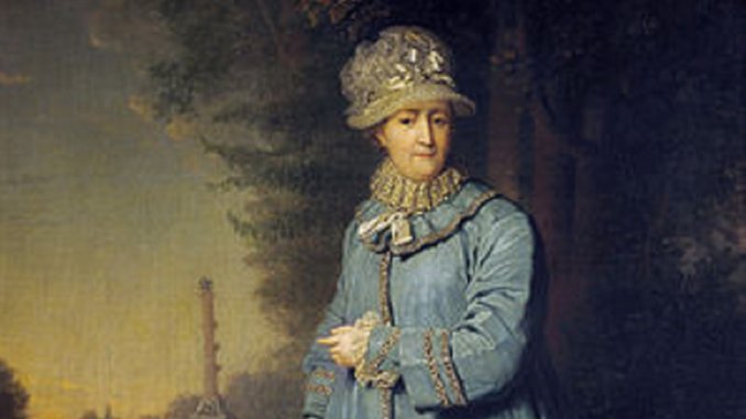 Catherine_II_ портрет императрицы