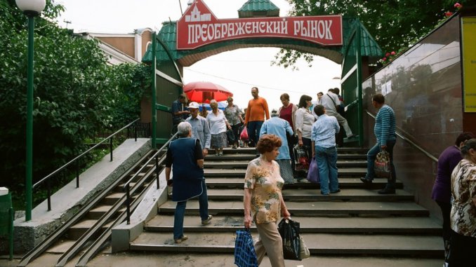 Преображенский рынок. незаконно построенный