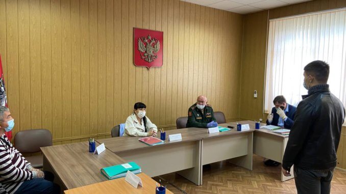 Заседание призывной комиссии призывники из преображенского