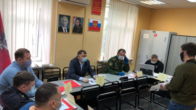 Заседаниее призывной комиссии первая призывная комиссия