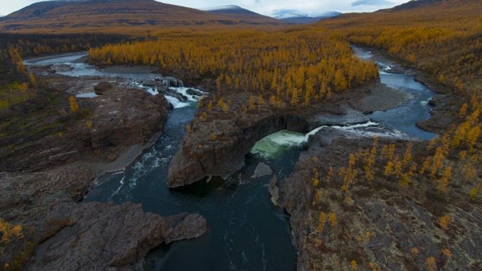 на плато путорана