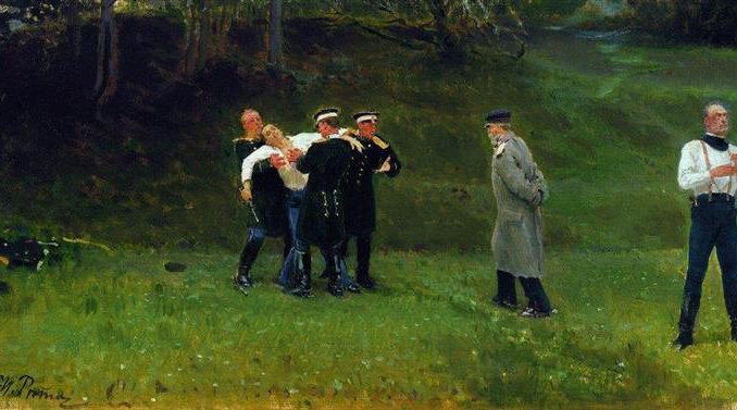 repin-duel в белорусском имении