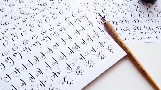 kalligrafiya искусству каллиграфии
