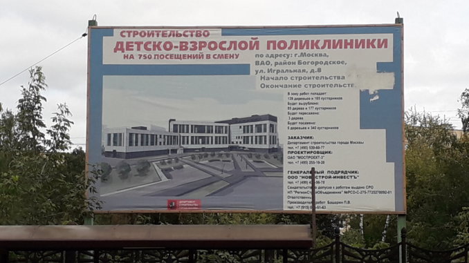 строительство поликлиники в богородском константин воловик
