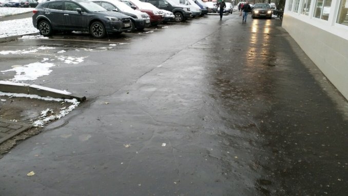 парковка двух улиц