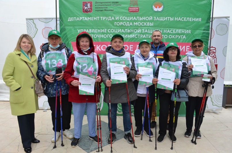 Скандинавская ходьба Измайловский парк