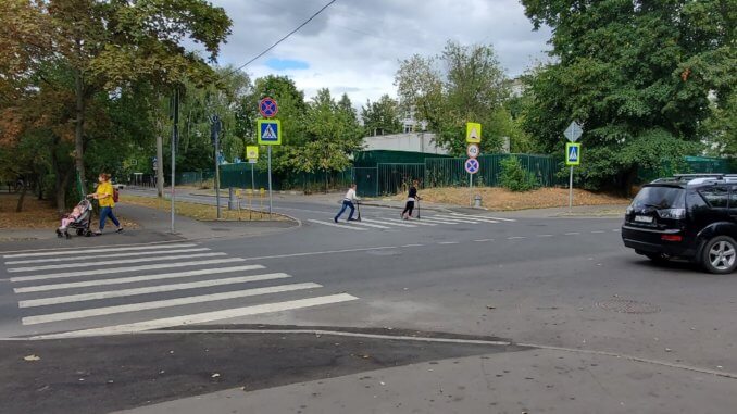 переход новый пешеходный переход
