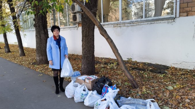 лебедева сбор гуманитарной помощи
