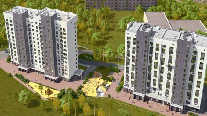 новоселье около 140 семей
