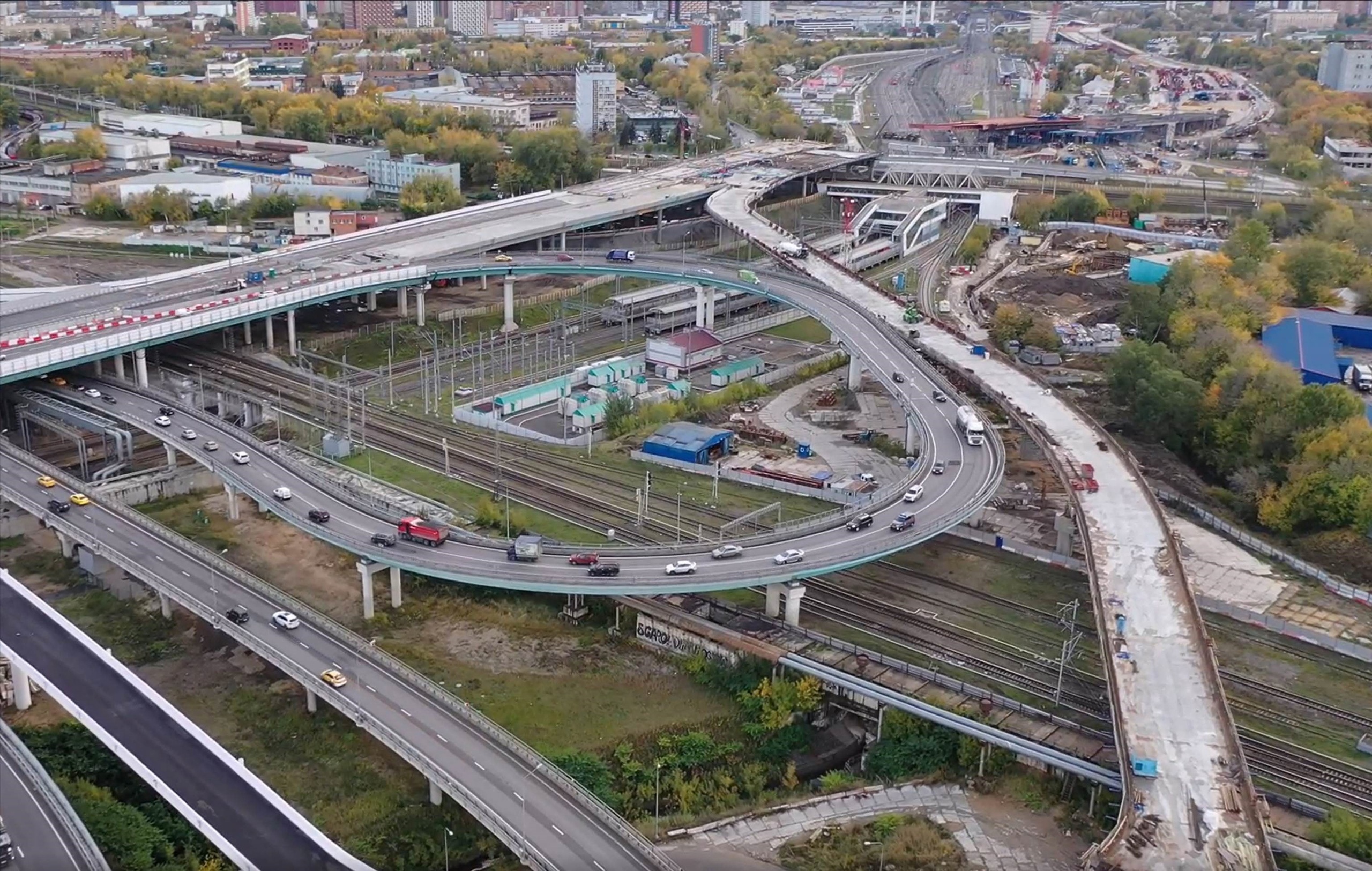 Пр эстакада. Эстакада‑съезд с мсд на Волгоградский проспект в Москве. Мсд - строящиеся эстакады у станции Нижегородская. Мсд свх. Проспект Буденного съезда на свх.