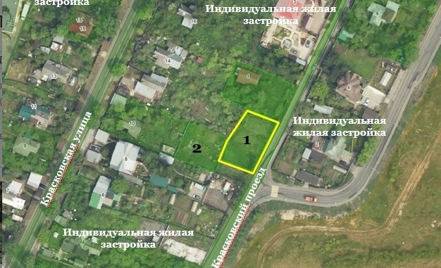 красковская под ИЖС