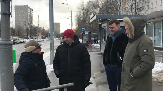 громов пешеходный переход на улице Молостовых