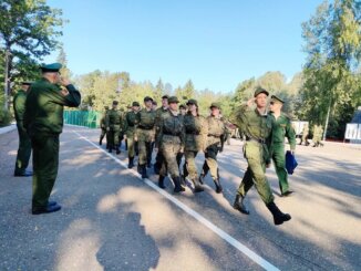 в учебно-полевых сборах