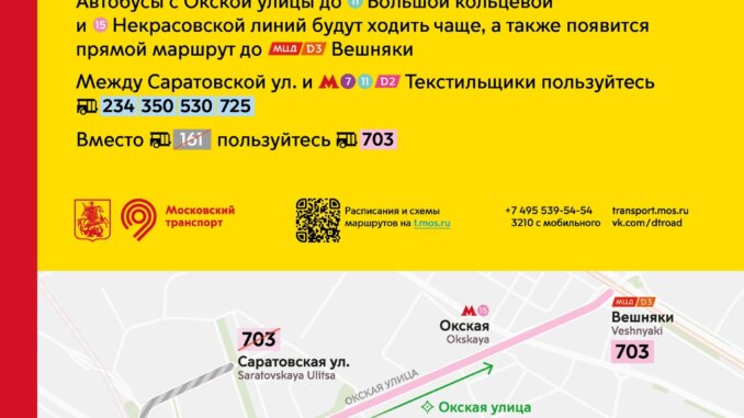 транспорт мцд вешняки