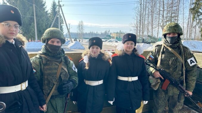кадеты в гостях у военнослужащих