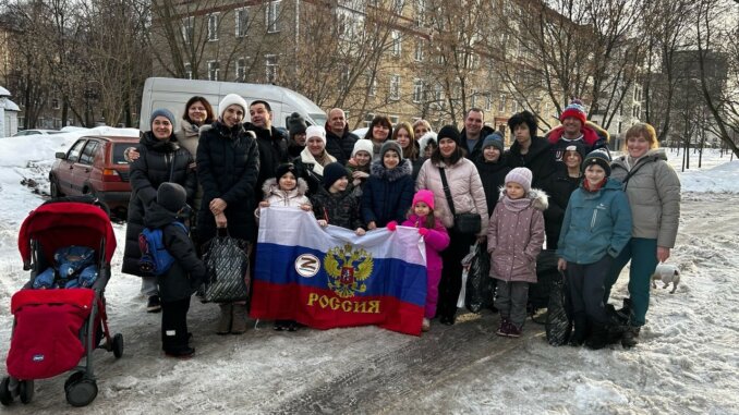 многодетки фрукты и продуктовые наборы