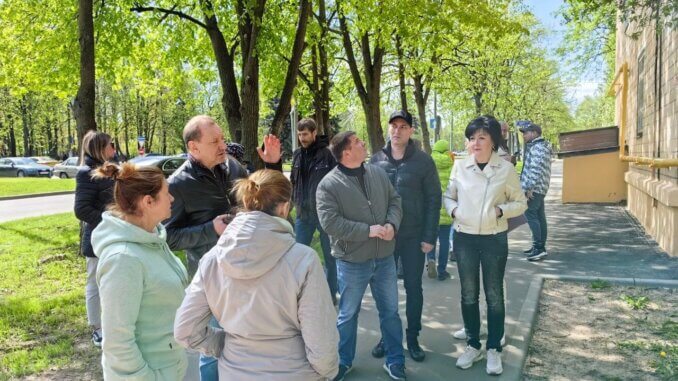обход-восточный перенос контейнерной площадки