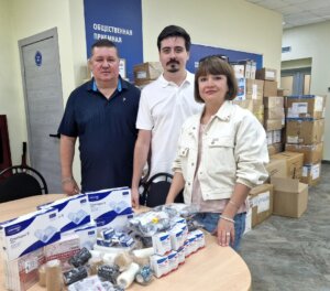 новая партия гуманитарной помощи