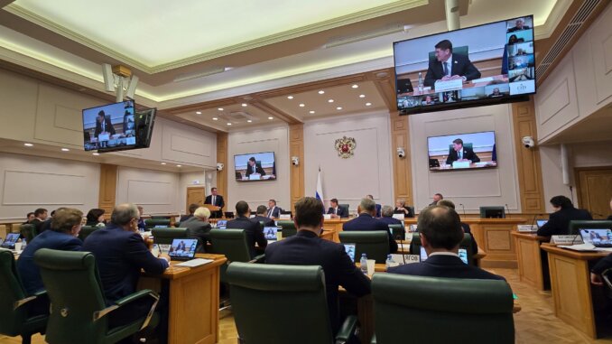 Вв заседании Совета по местному самоуправлению