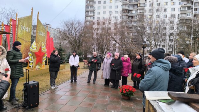 активисты совета ветеранов