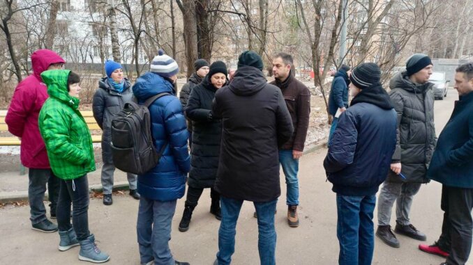 встреча с жителями дома