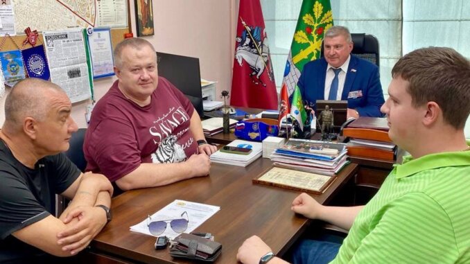 савидов с участниками СВО