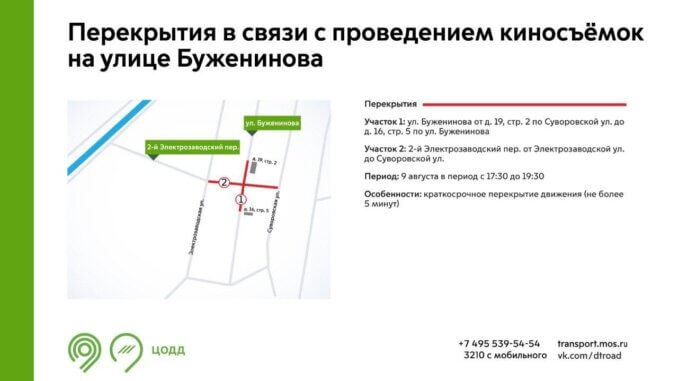 киносъёмок