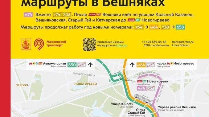 транспорт вешняки