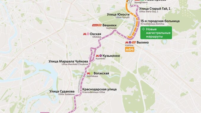 vn-shema два новых маршрута